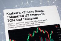 پلتفرم xStocks که مورد حمایت کراکن هست، سهام توکنایز شده آمریکا رو به شبکه تون (TON) و تلگرام آورد